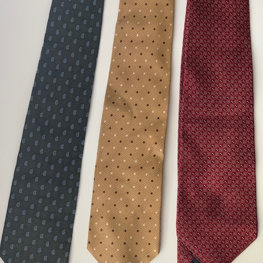 Brooks Brothers tie trio pack
